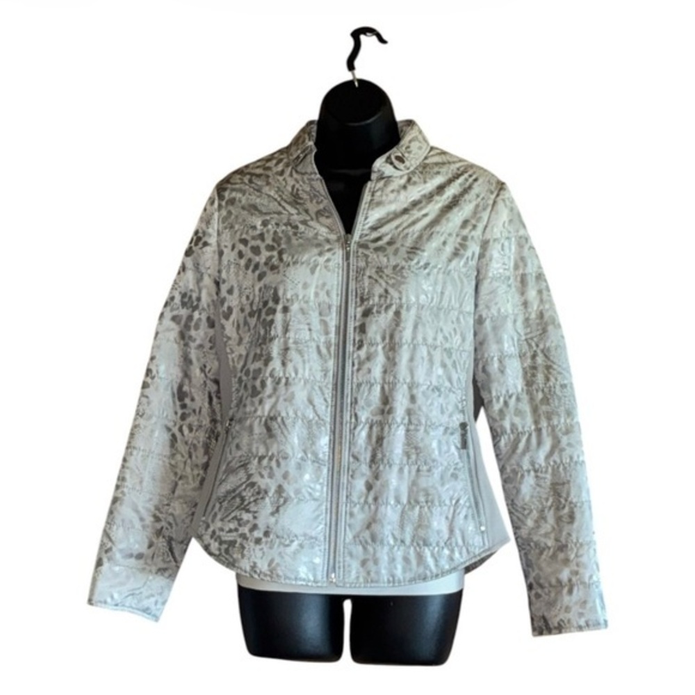 Chico’s Lightweight Leopard Print Jacket